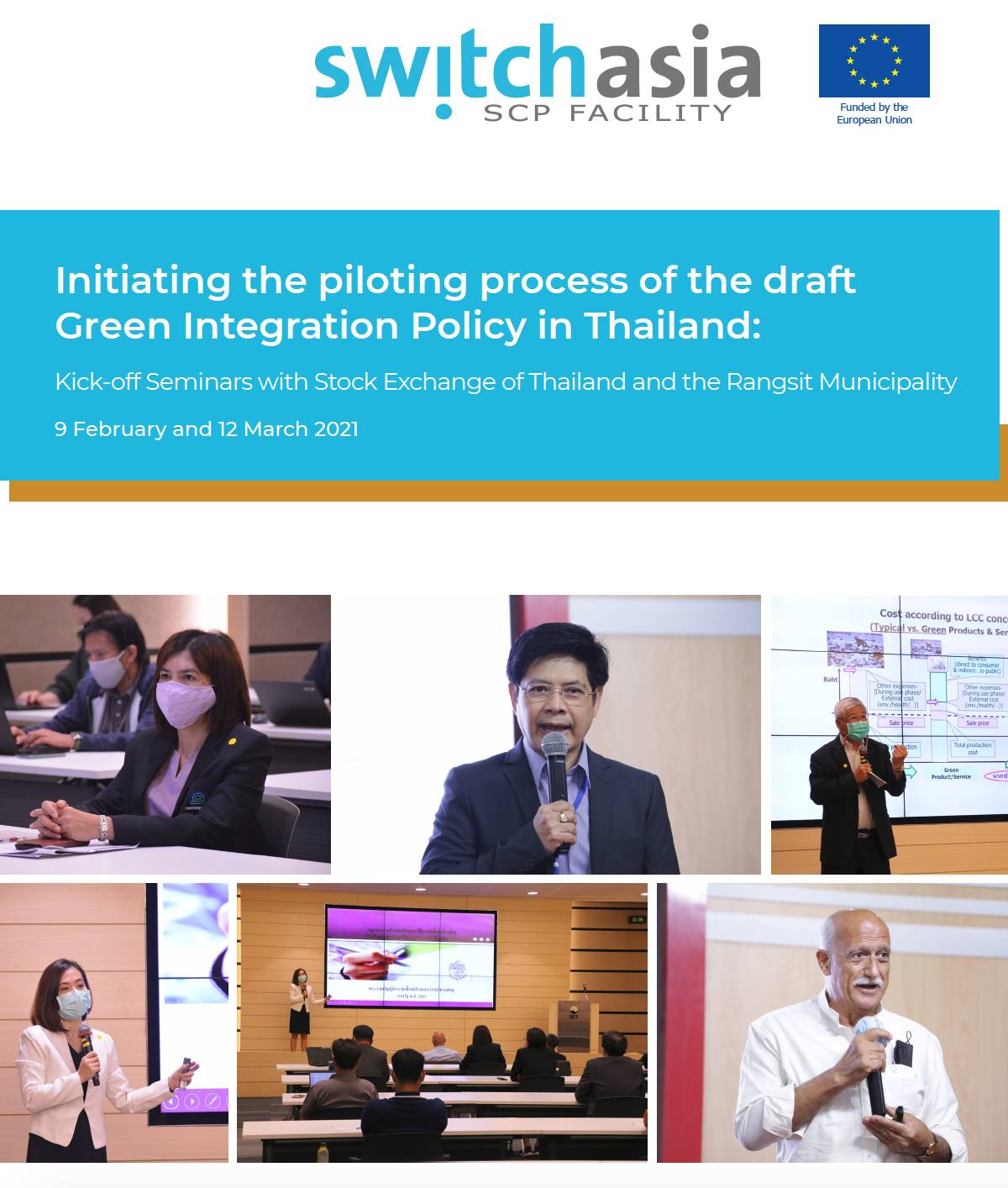 Initiating the piloting process of the draft Green Integration Policy in Thailand