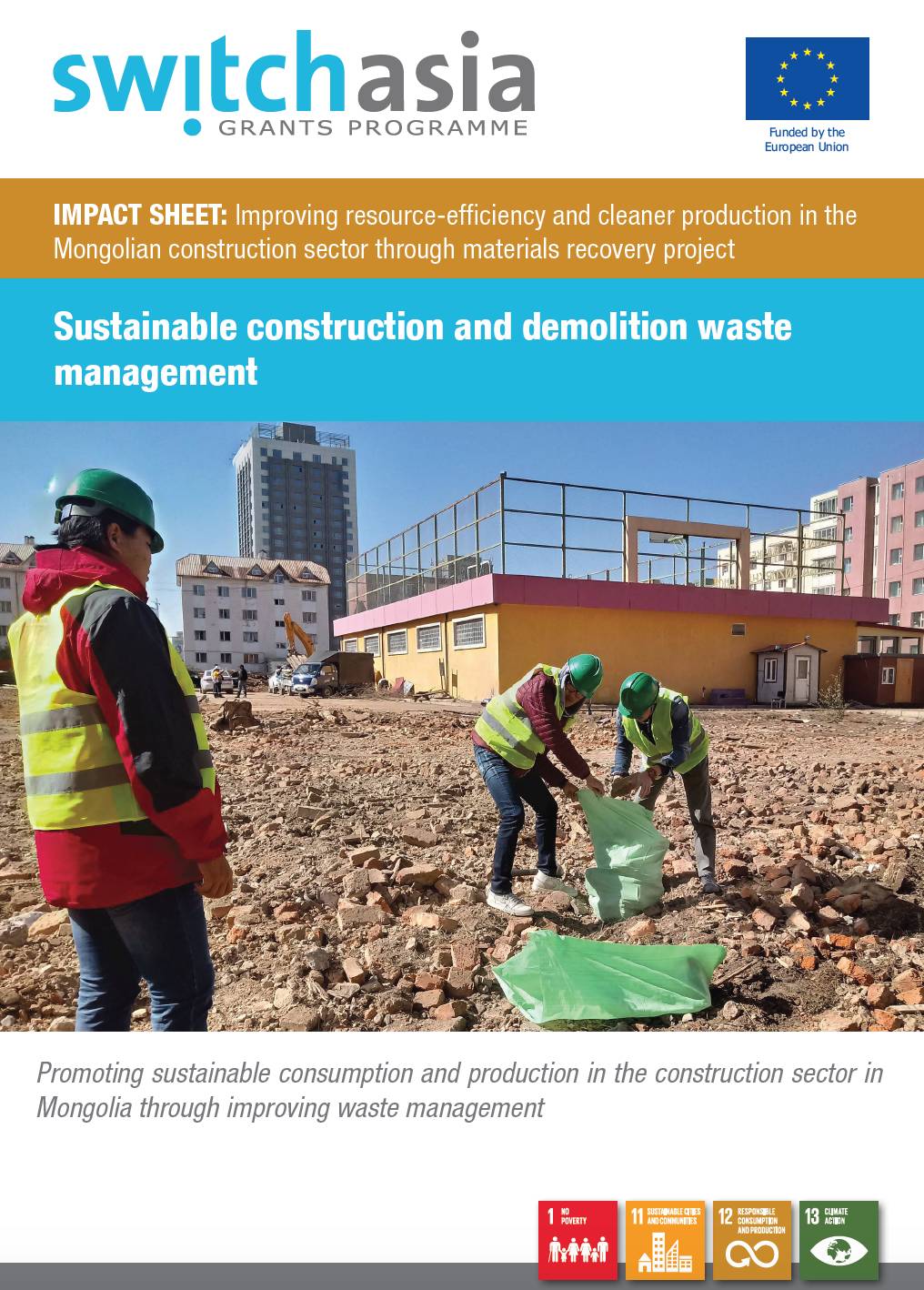 Impact Sheet: Recycling Building Materials