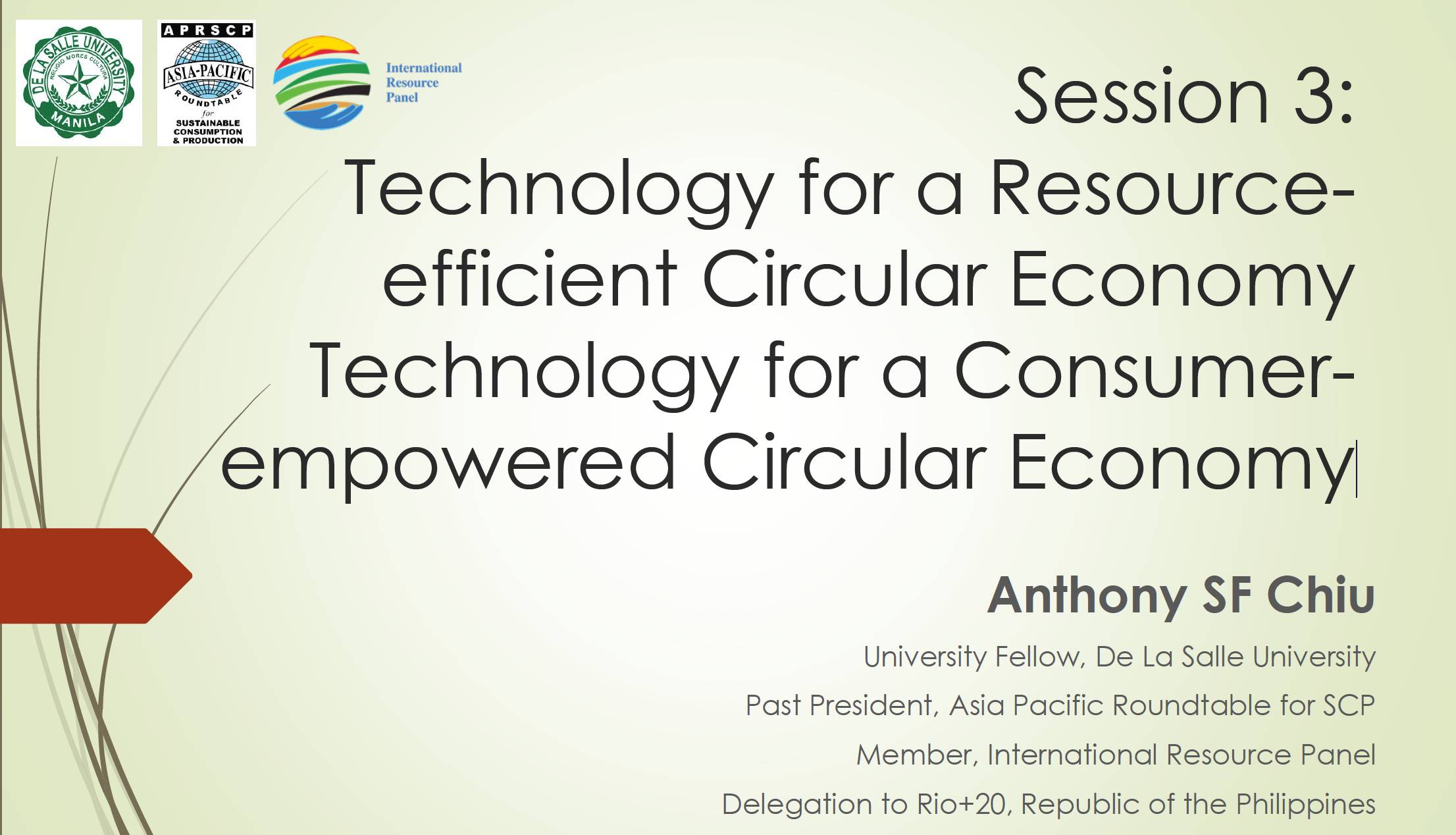 Technology for a Resource efficient Circular Economy