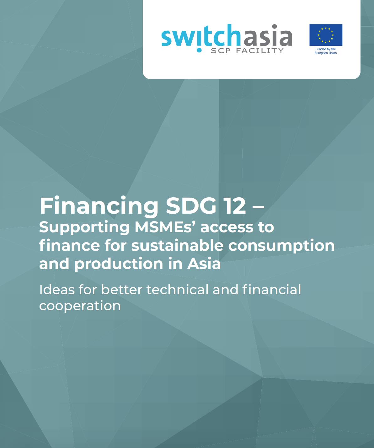 Financing SDG 12 - Supporting MSMEs&#039; access to finance for sustainable consumption and producti...3605