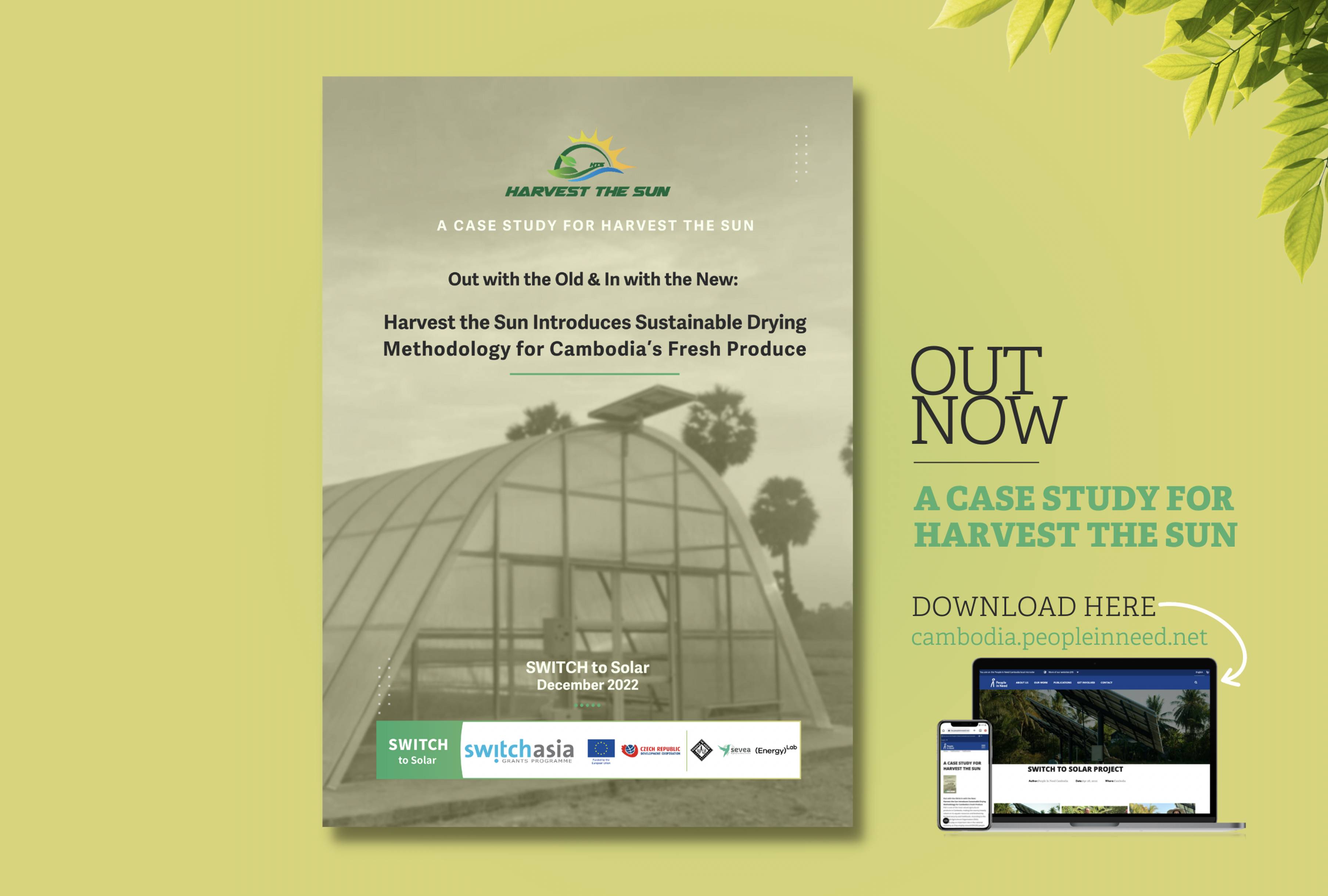 Harvest the Sun introduces sustainable drying methodology for Cambodia's fresh produce