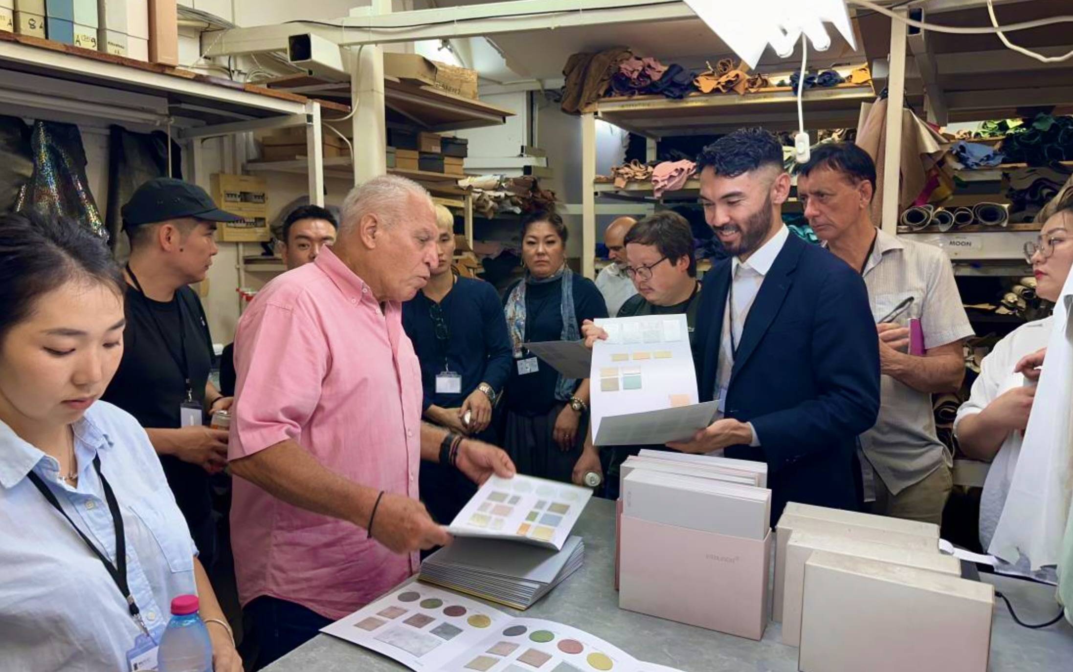 Mongolian Vegetable Tanned Yak Leather Cluster Meets Greek Expertise