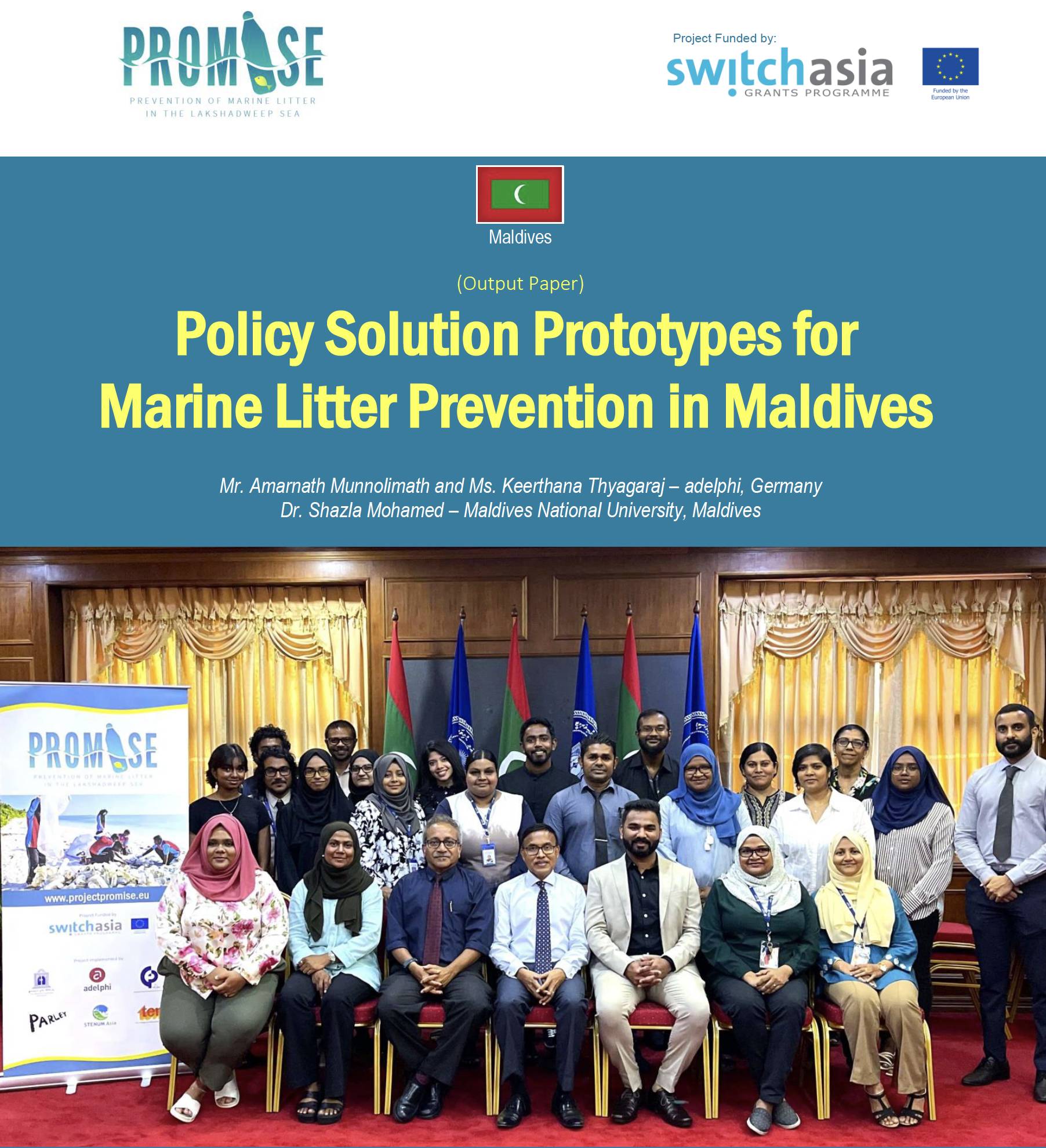 Policy Solution Prototypes for Marine Litter Prevention in Maldives