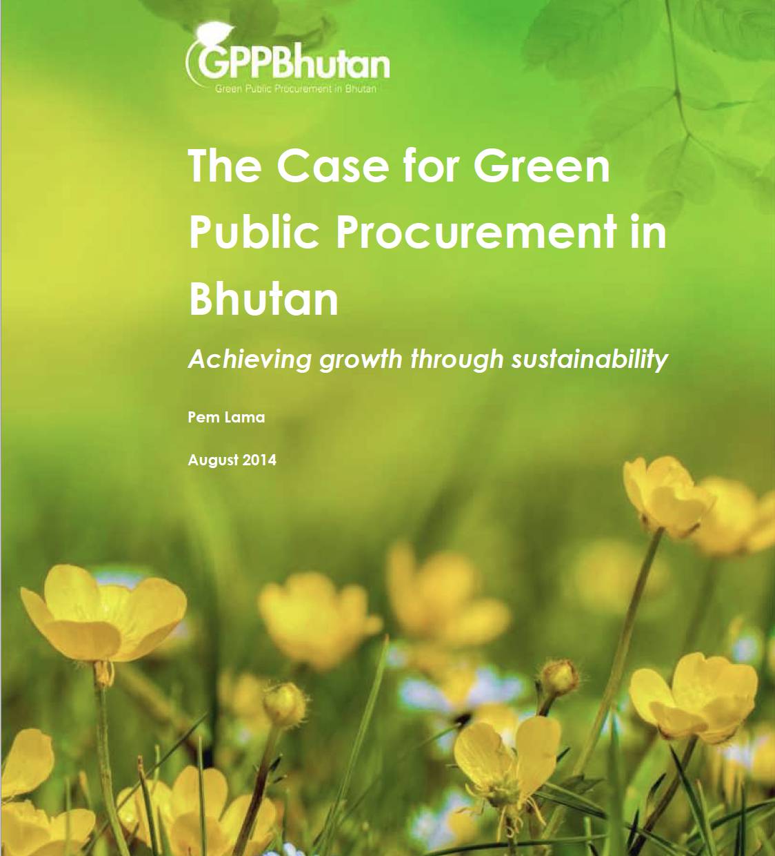 The Case of Green Public Procurement in Bhutan