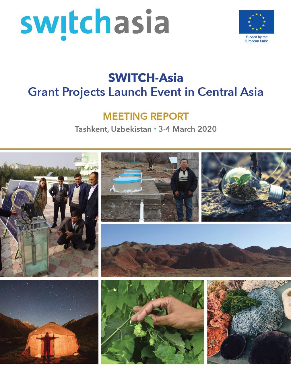 Final Report: Grant Projects Launch Event Central Asia