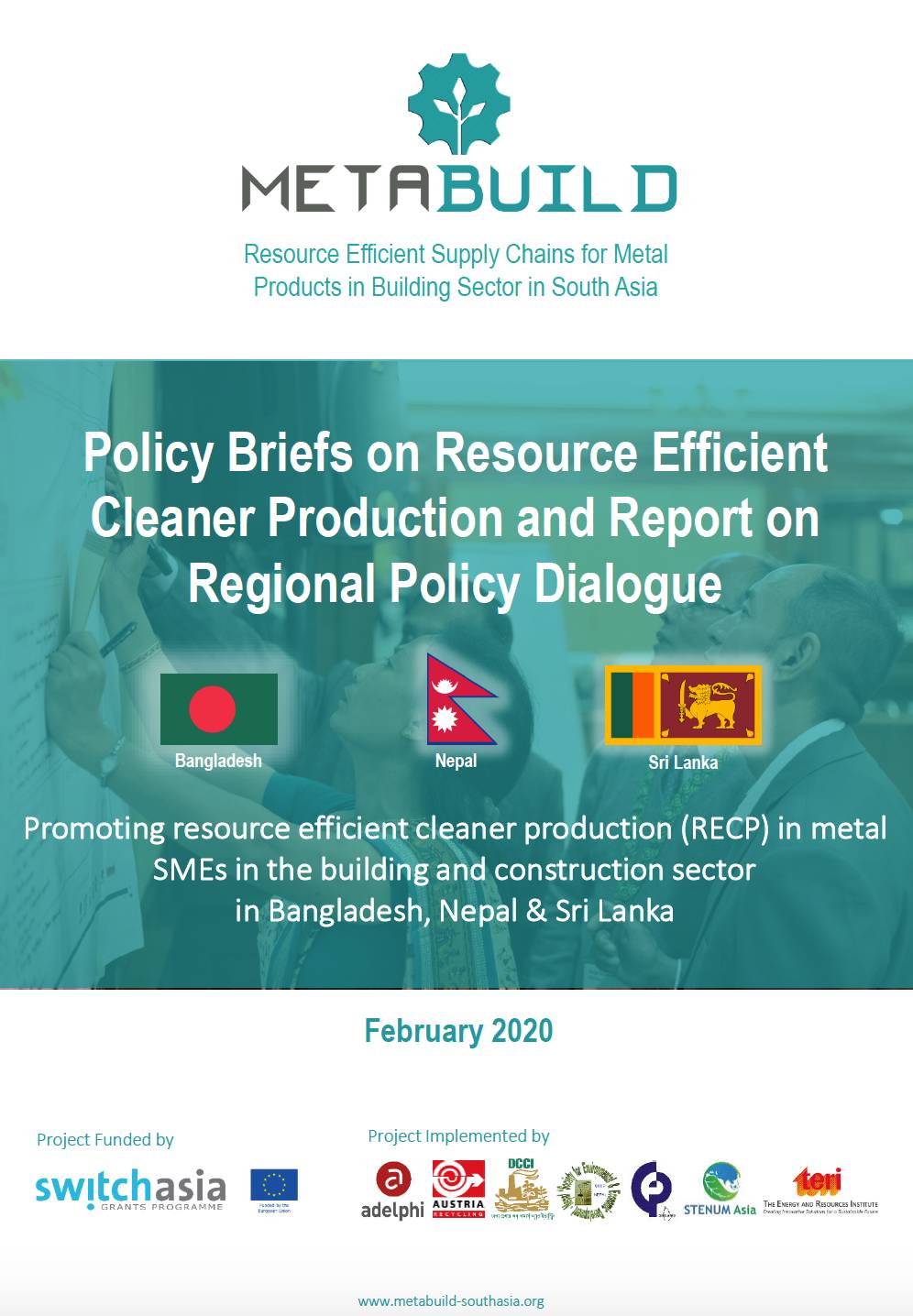 Policy Briefs on Resource Efficient Cleaner Production and Report on Regional Policy Dialogue