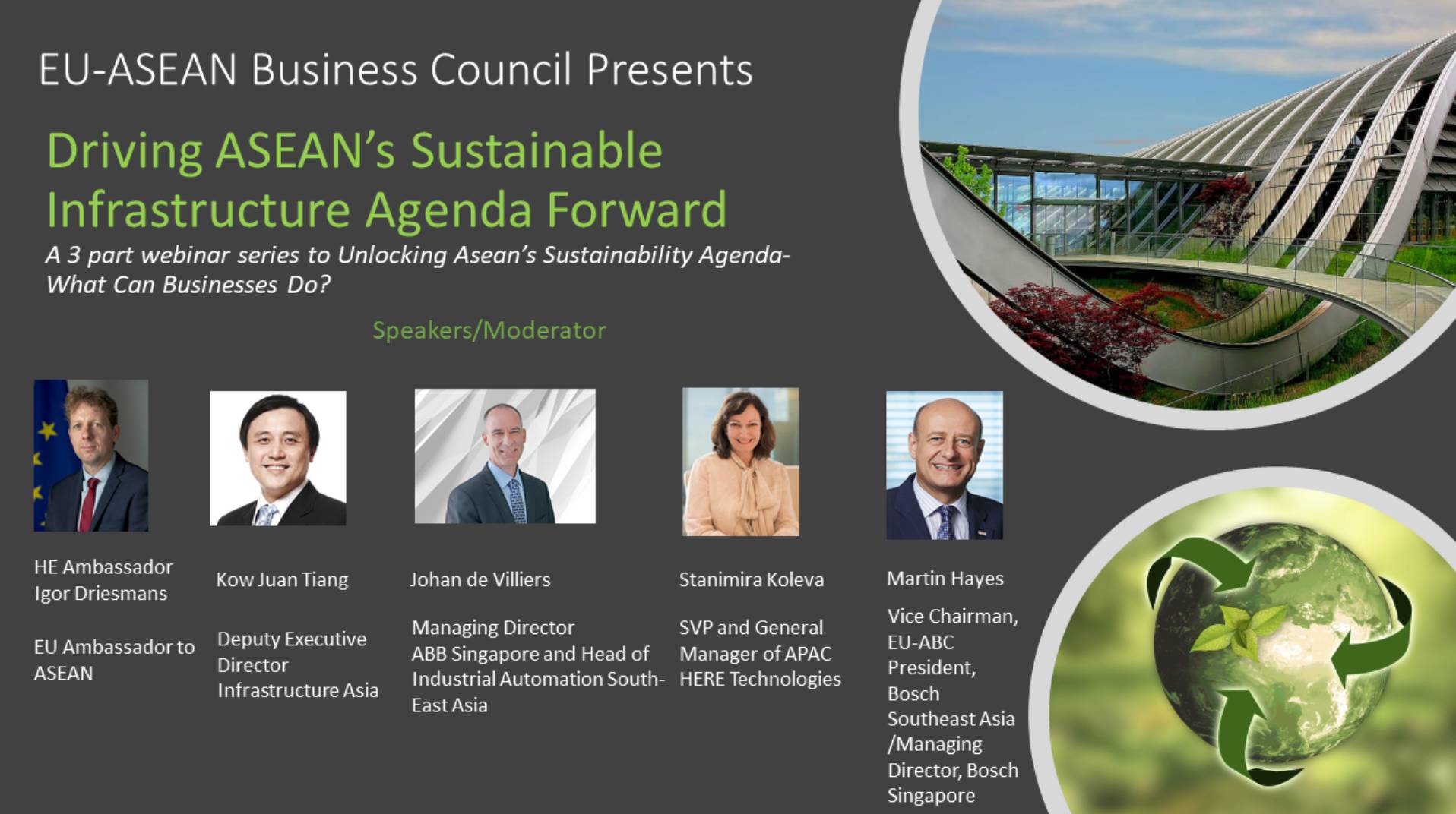 WEBINAR: ASEAN's Sustainable Infrastructure