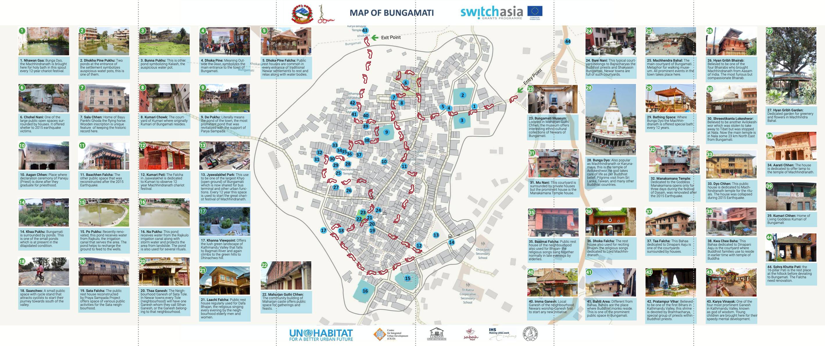 Map of Bungamati