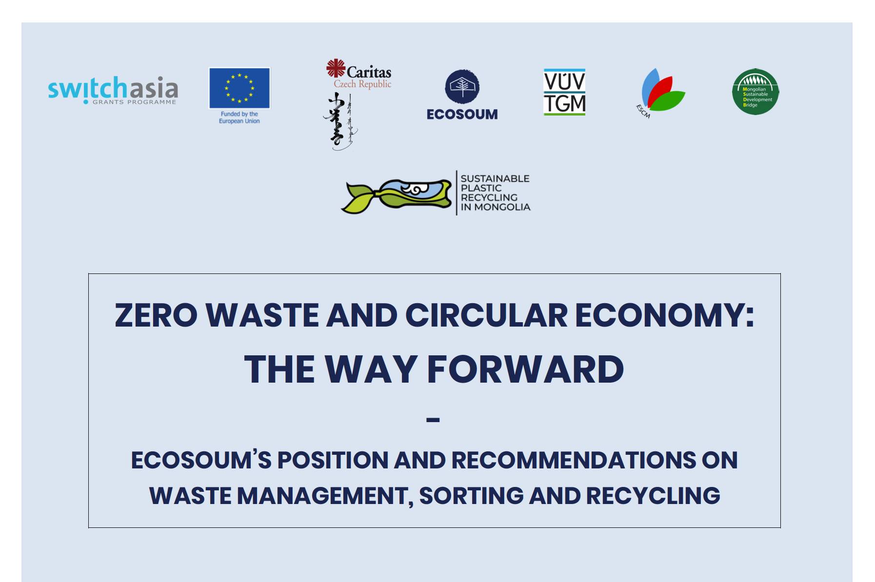 Zero Waste and Circular Economy