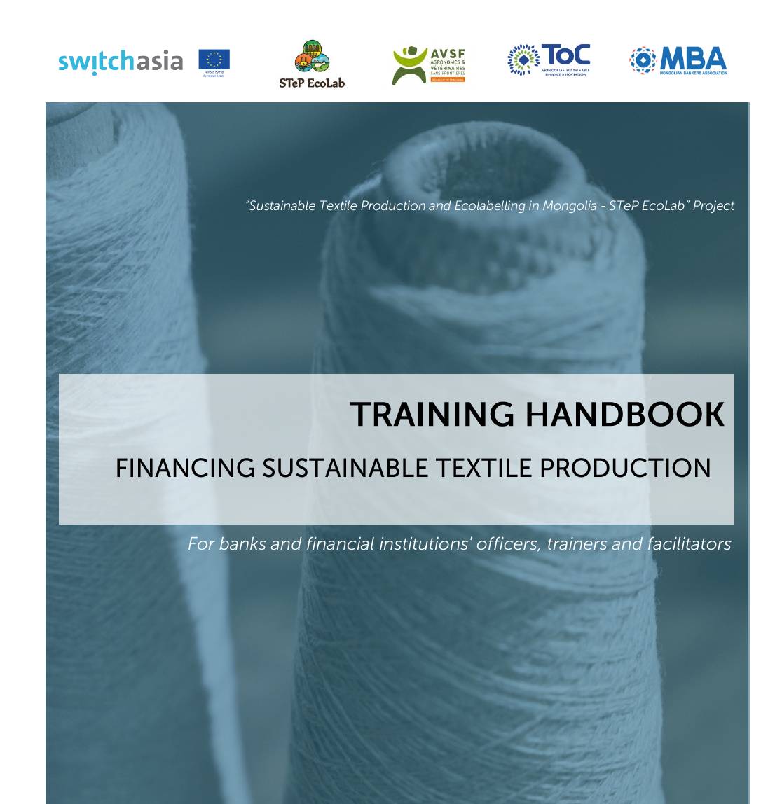 Training Handbook: Financing Sustainable Textile Production