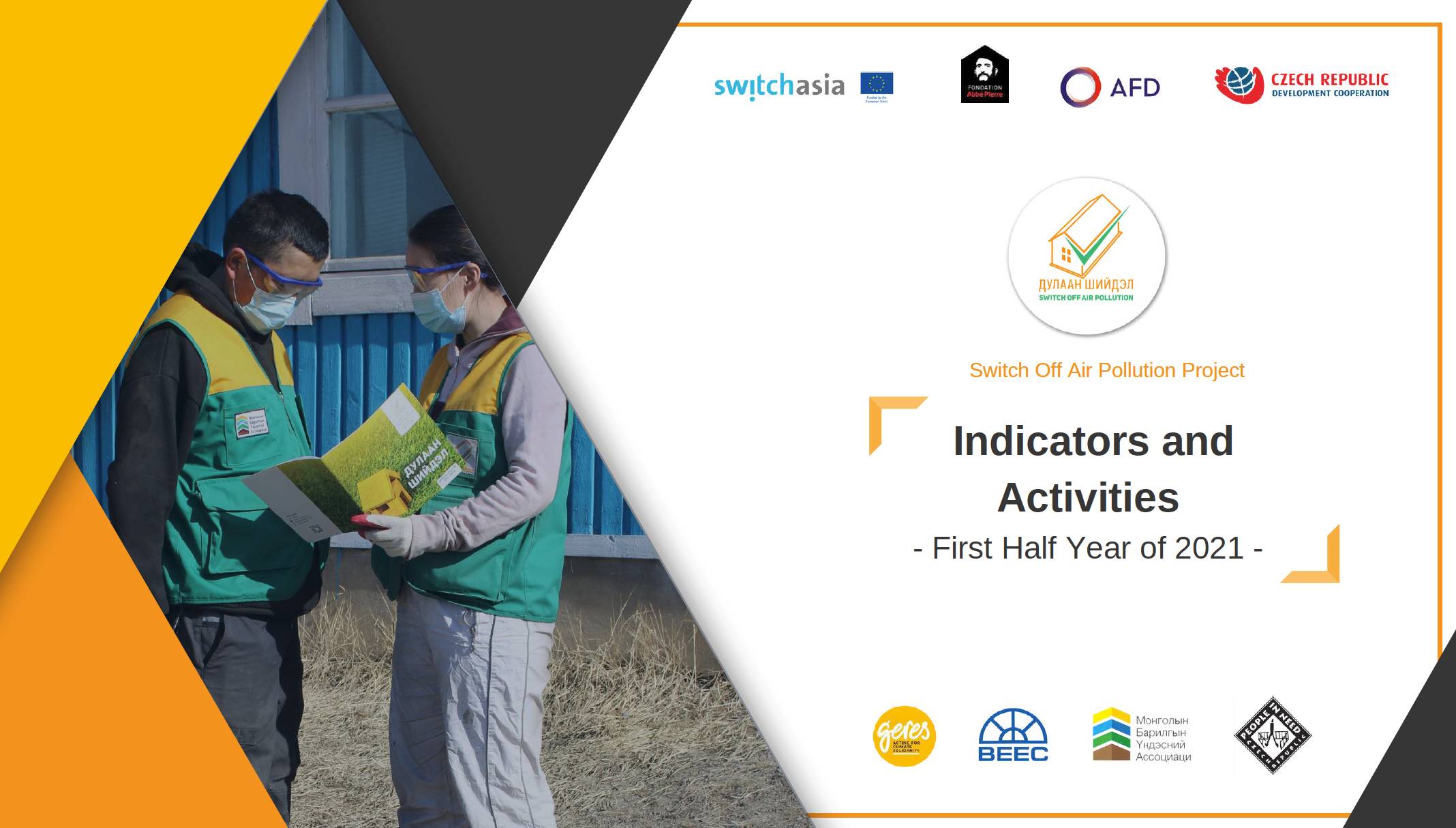 Project Indicators and Activities (First Half Year 2021)