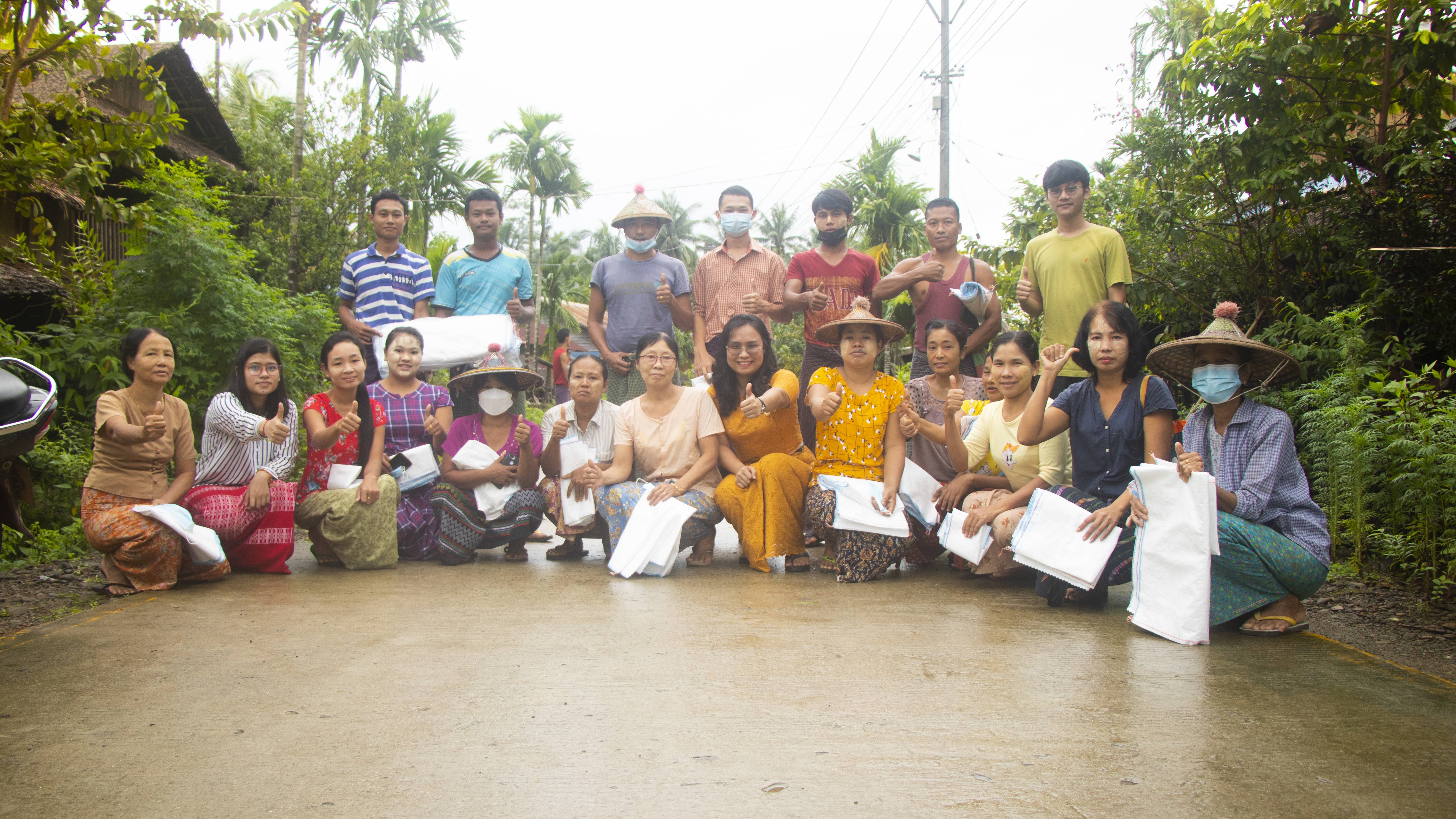 SWITCH-Asia Prevent Plastics Project sets up rural waste management system in Rakhine state