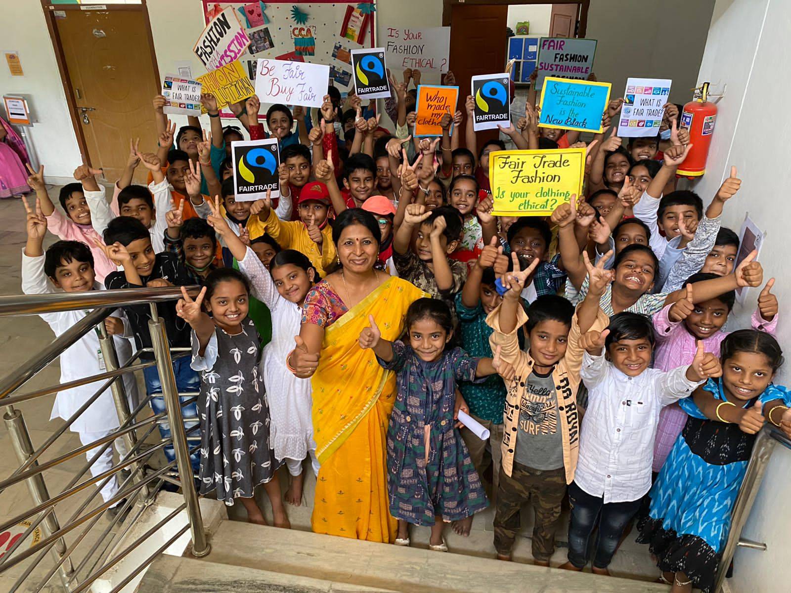 Schools in India join the responsible consumption movement for a fairer world
