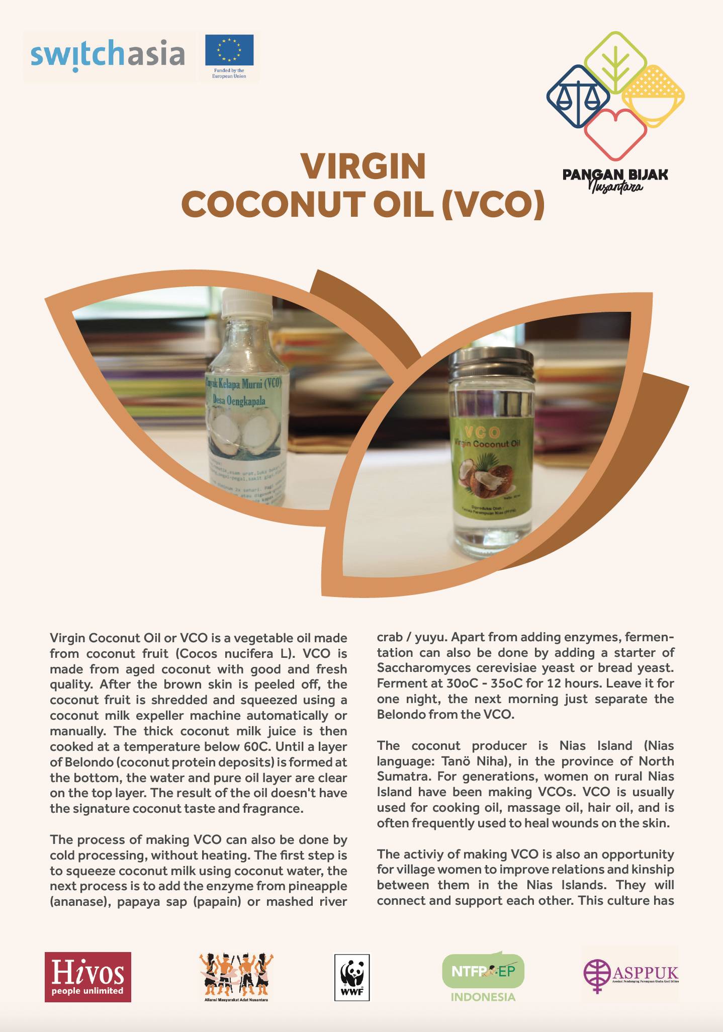 Virgin Coconut Oil Brochure