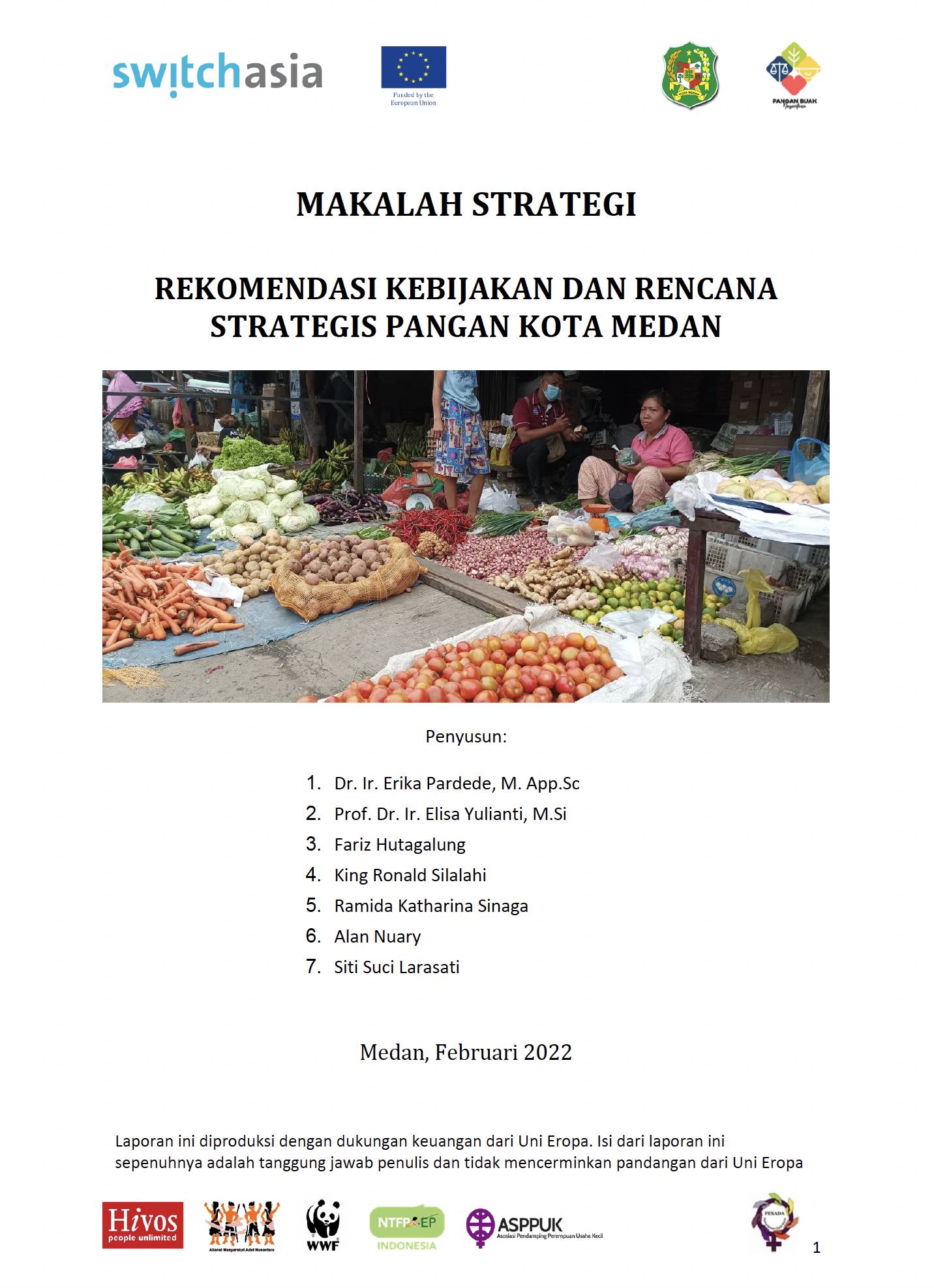 Makalah Strategi Sispang Kota Medan