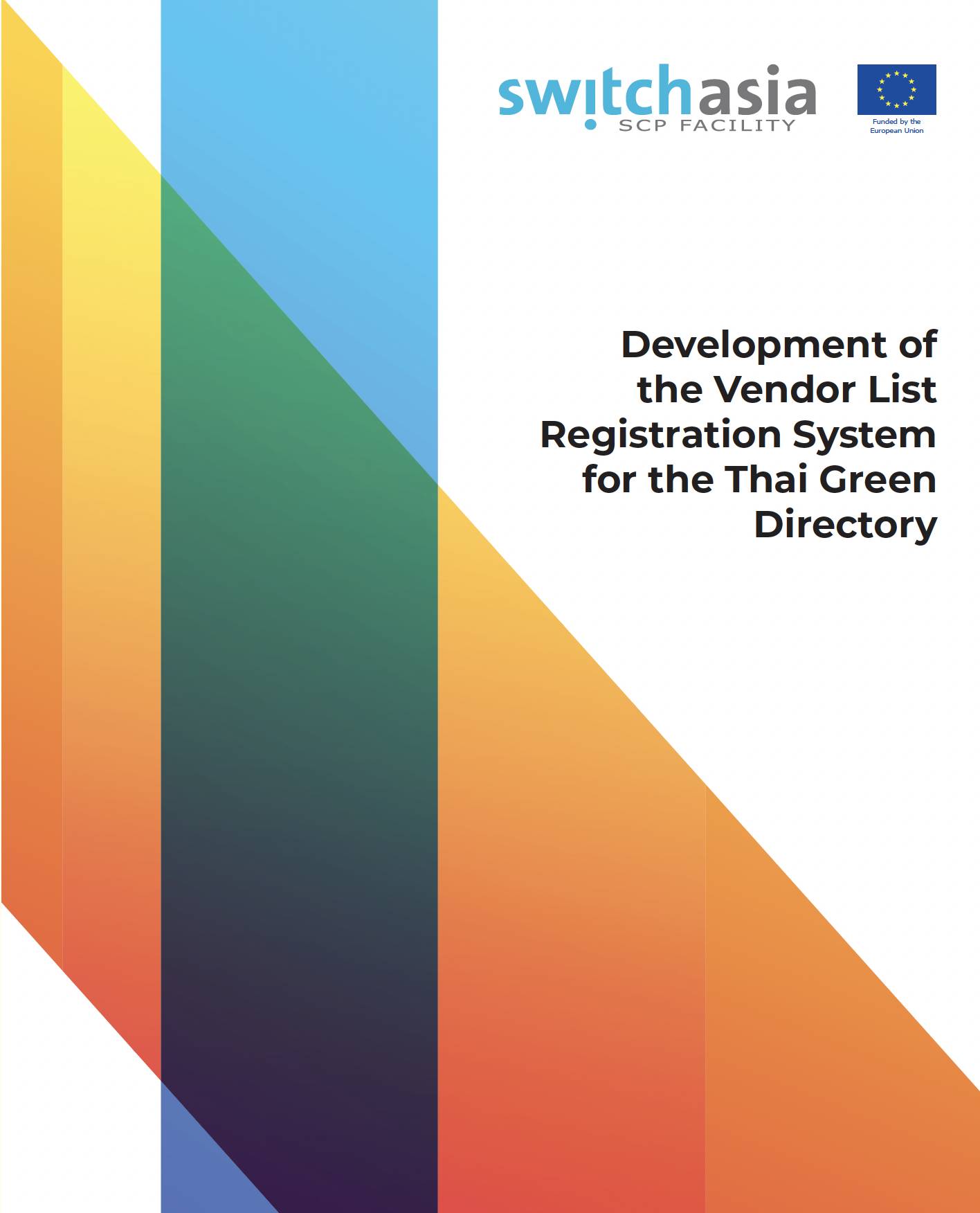 Development of the Vendor List Registration System for the Thai Green Directory3576