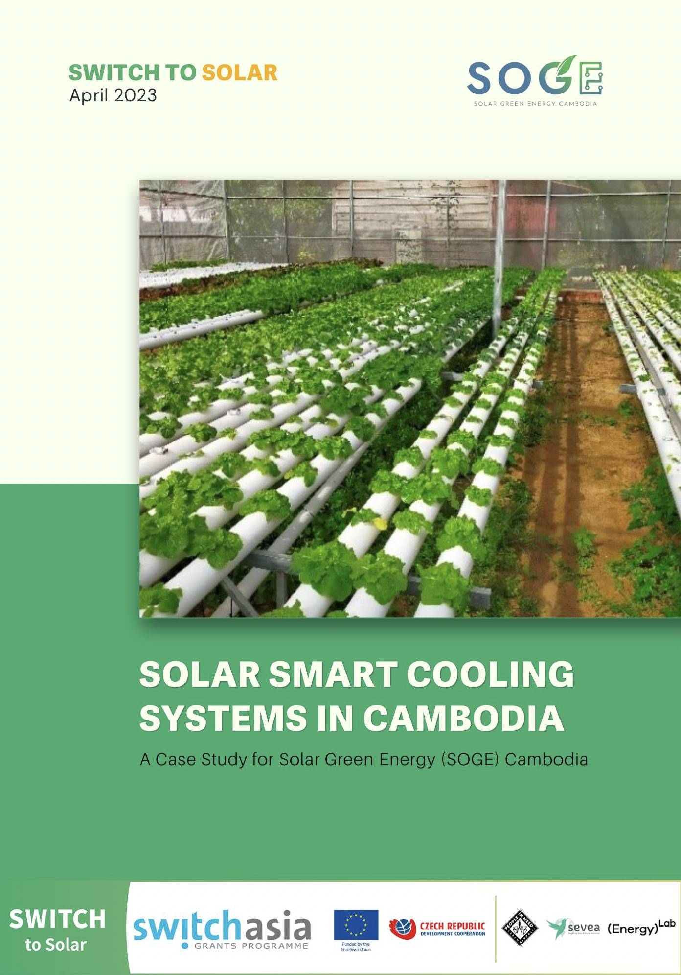 Solar Smart Cooling System in Cambodia