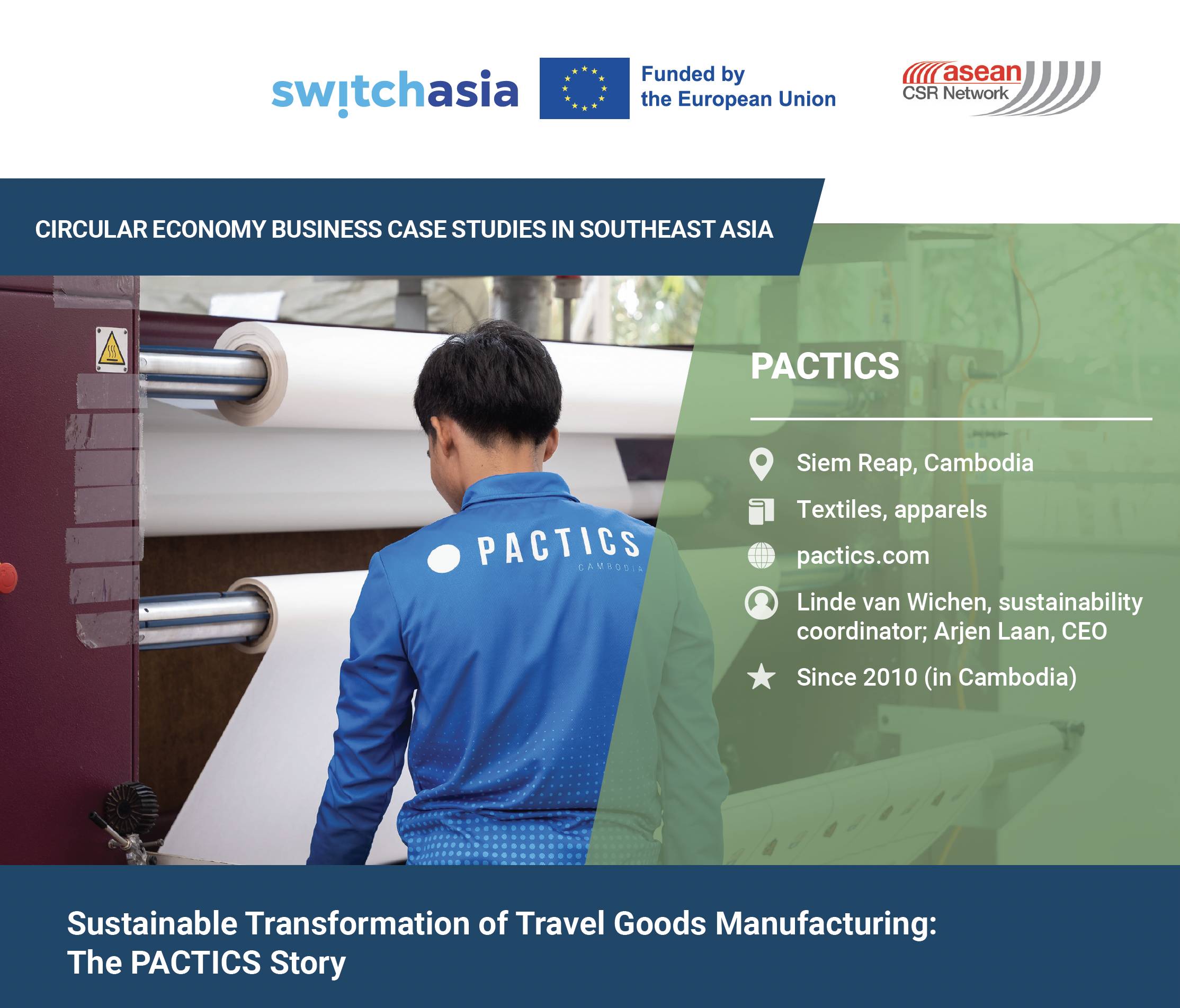 Sustainable Transformation of Travel Goods Manufacturing: The PACTICS Story4045