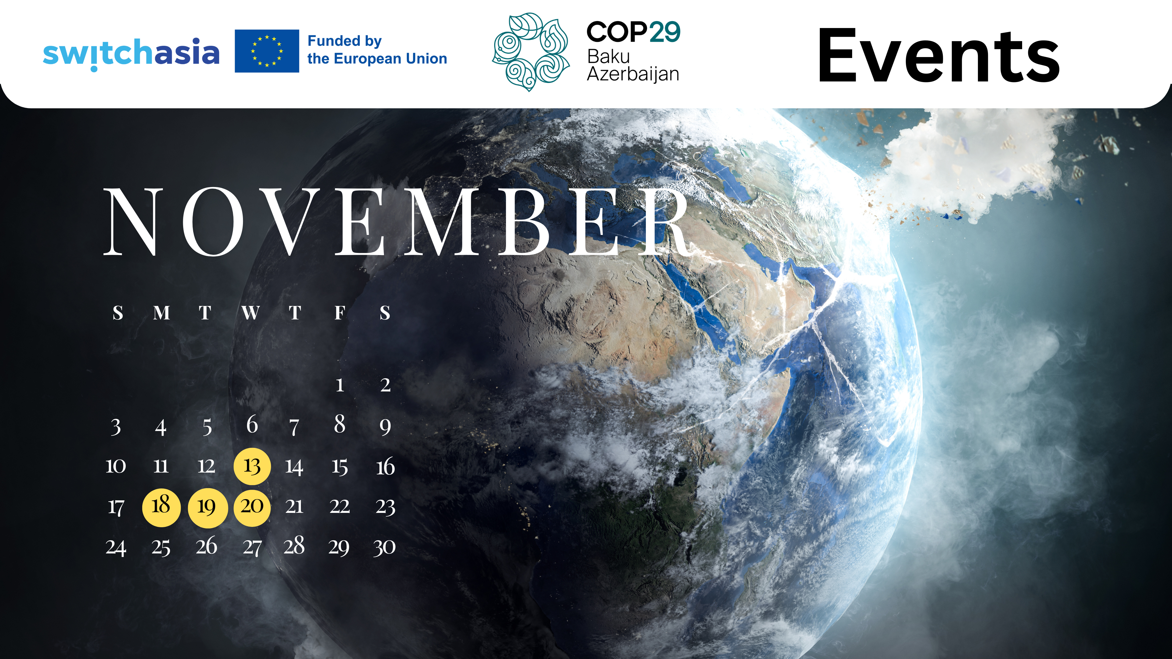 COP29 Azerbaijan - United Nations Climate Change Conference › | SWITCH-Asia