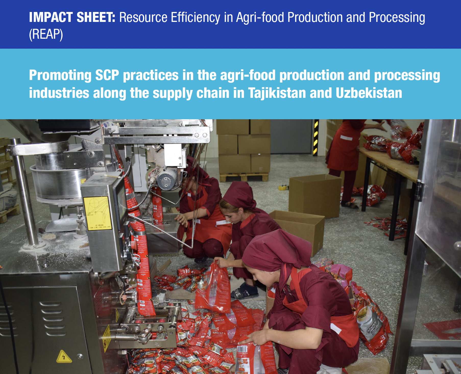 Impact Sheet: Resource Efficiency in Agri-food Production and ...