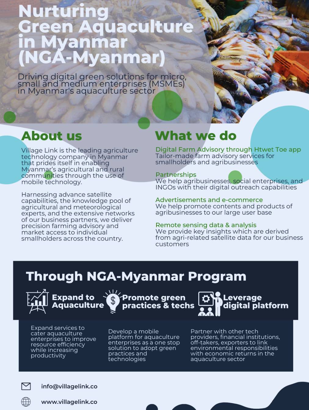 Aquaculture in Myanmar Infographic Landscape (English)