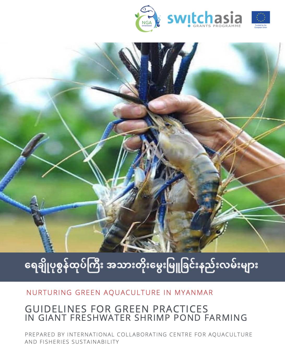 Guidelines for Green Practices in Giant Freshwater Shrimp Pond Farming (Myanmar)