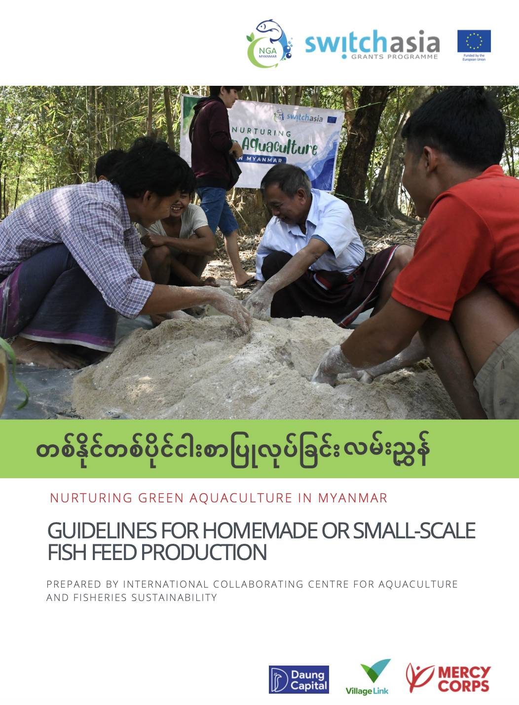 Guidelines for Homemade or Small-Scale Fish Feed Production (Myanmar)