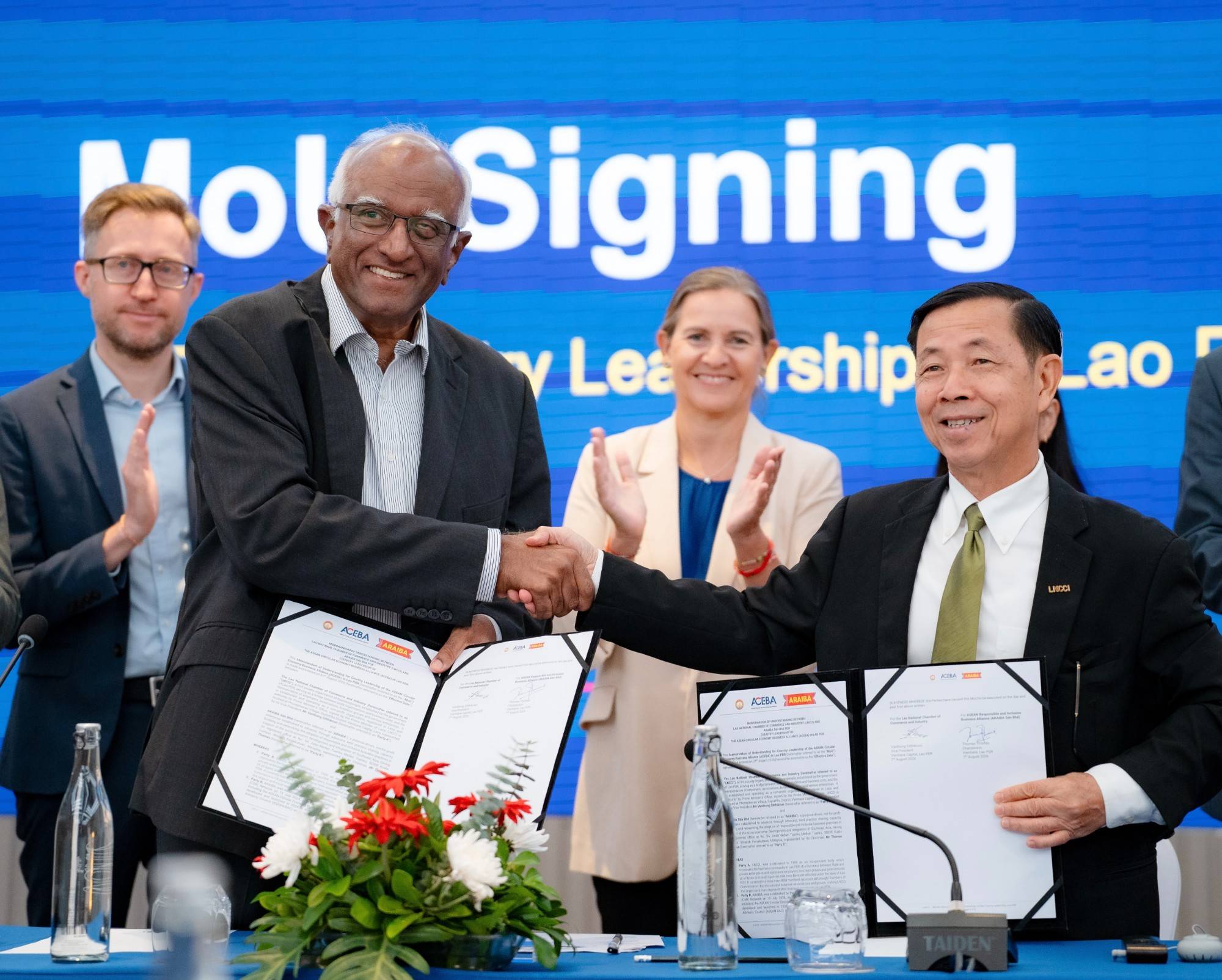 ACEBA Partners with Lao National Chamber of Commerce and Industry to Bring Circular Economy to Local Businesses