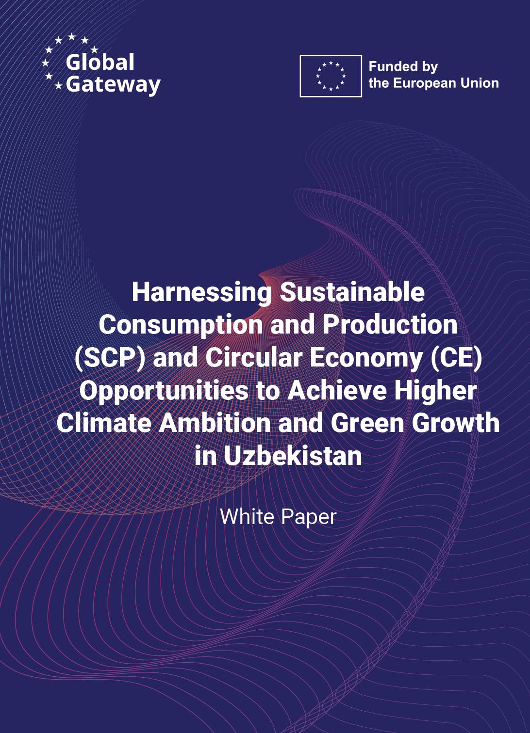 Harnessing Sustainable Consumption and Production and Circular Economy Opportunities to Achieve Higher Climate Ambition and Green Growth in Uzbekistan