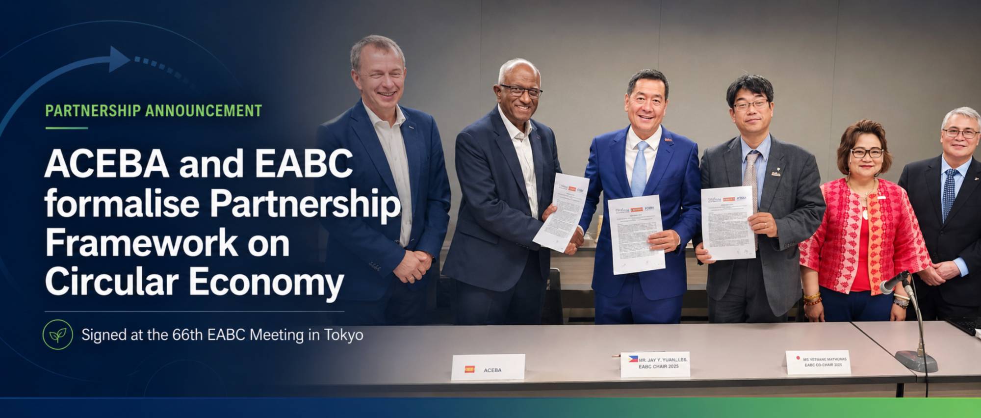 ACEBA and East Asia Business Council forge partnership to boost circular economy among MSMEs