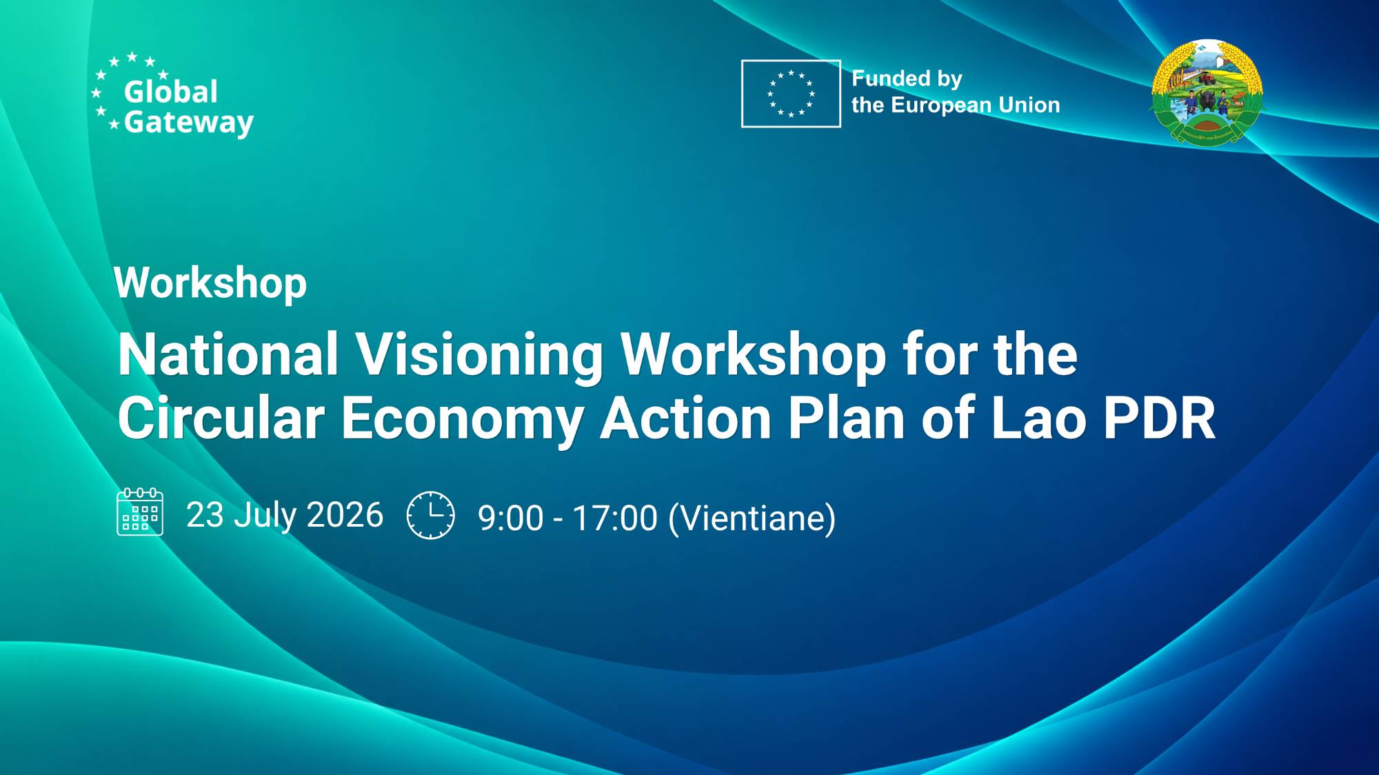 National Visioning Workshop for the Circular Economy Action Plan of Lao PDR