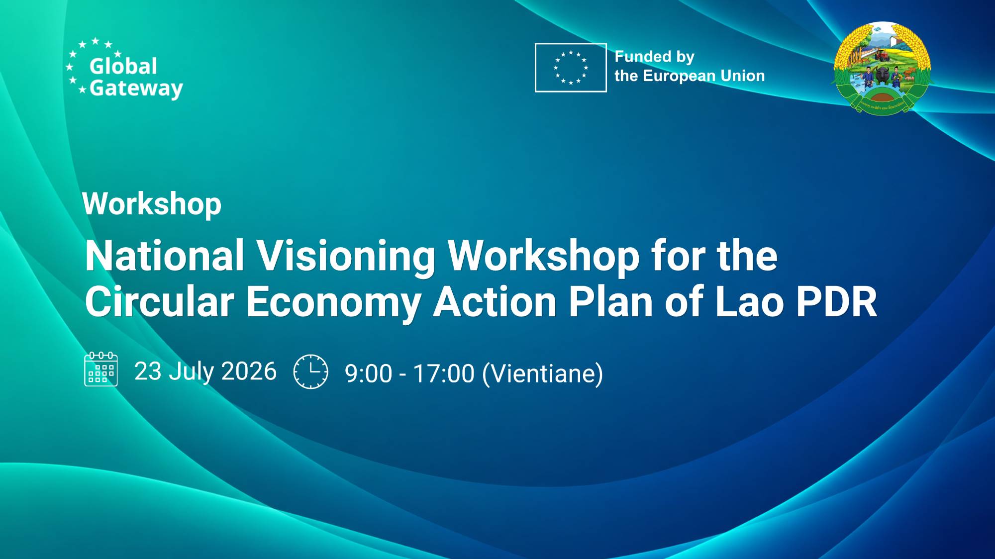 National Visioning Workshop for the Circular Economy Action Plan of Lao PDR