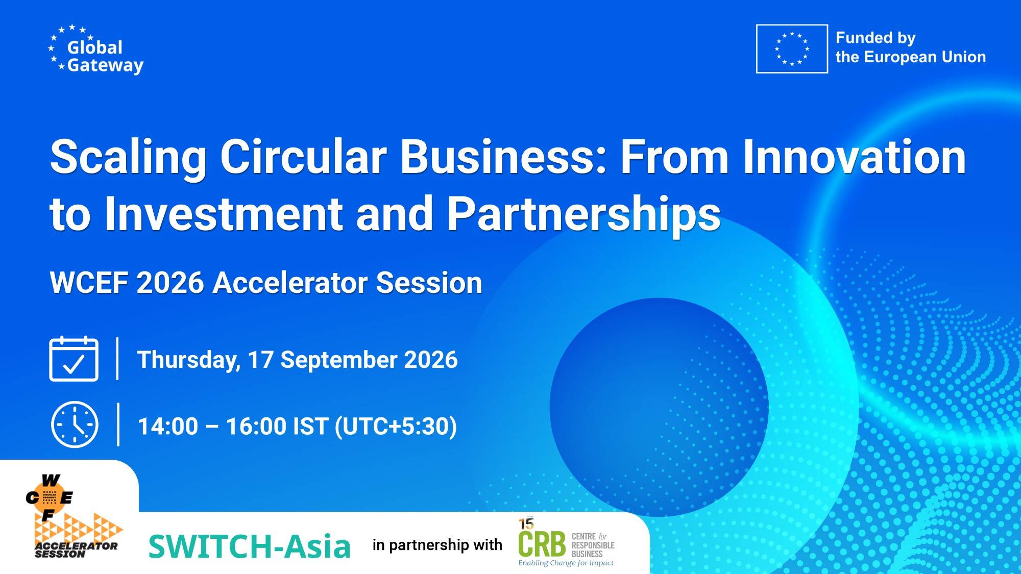 Scaling Circular Business: From Innovation to Investment and Partnerships
