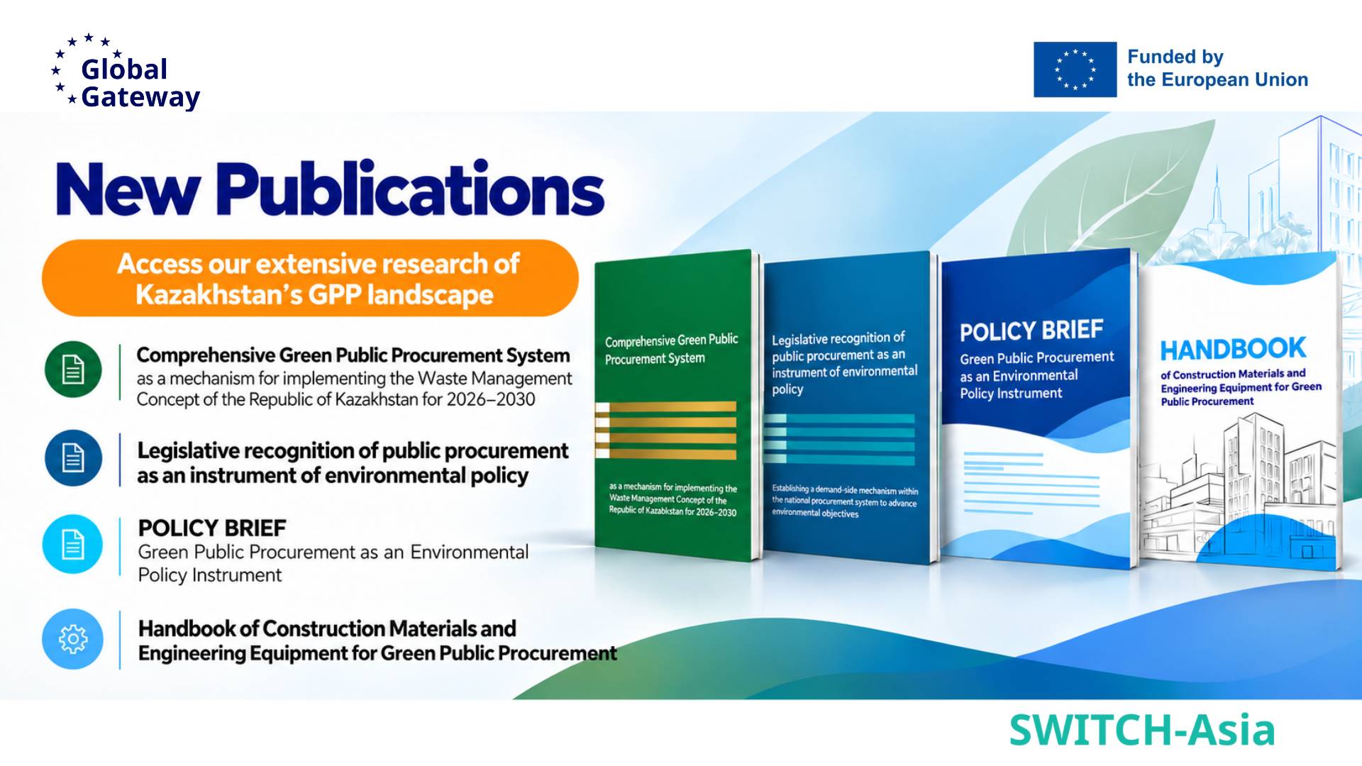 Paving the Way for a Circular Economy: Kazakhstan’s Green Public Procurement Framework